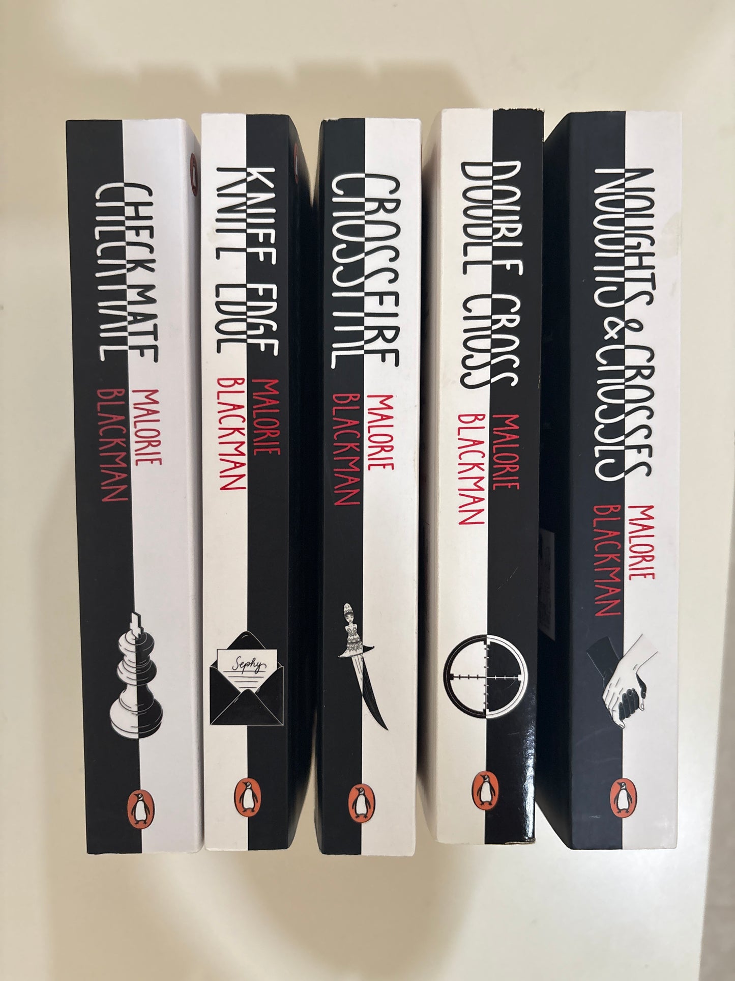 A noughts and crosses series by Malorie Blackman (Paperback)