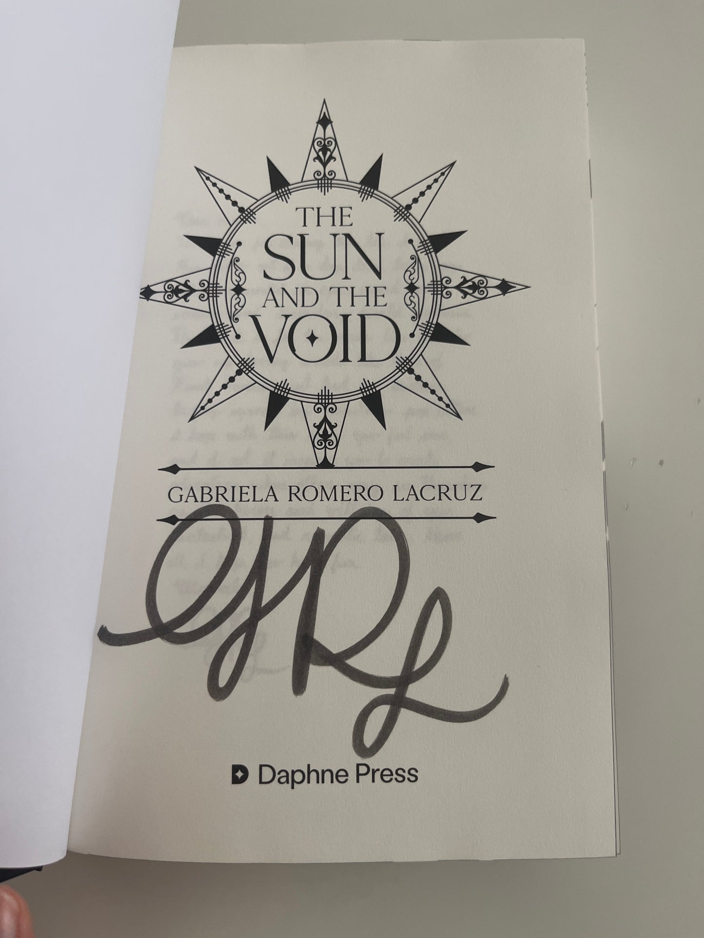 Illumicrate: The Sun and The Void by Gabriela Romero Lacruz (Hardcover)