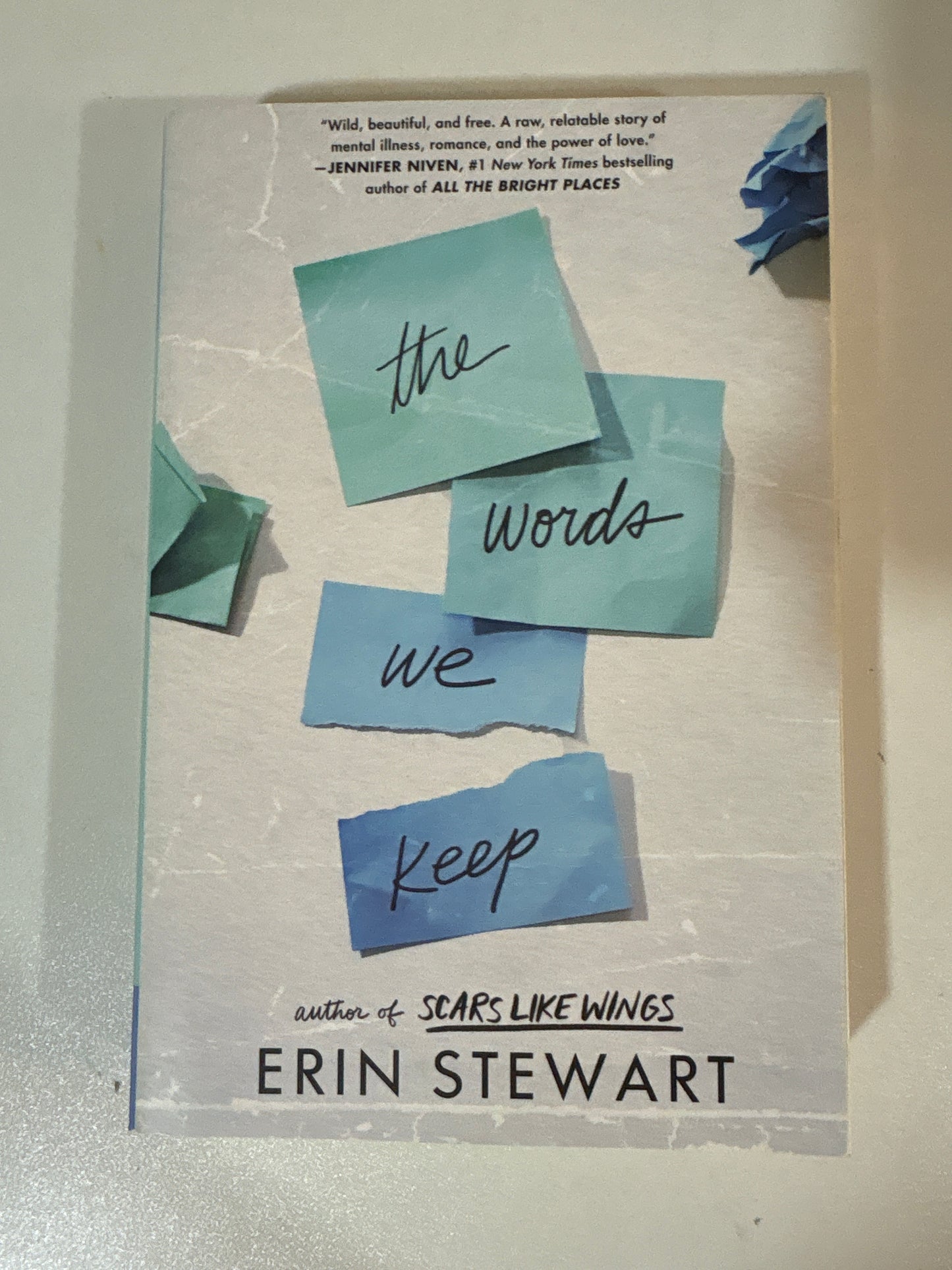 The words we keep by Erin Stewart (Paperback)