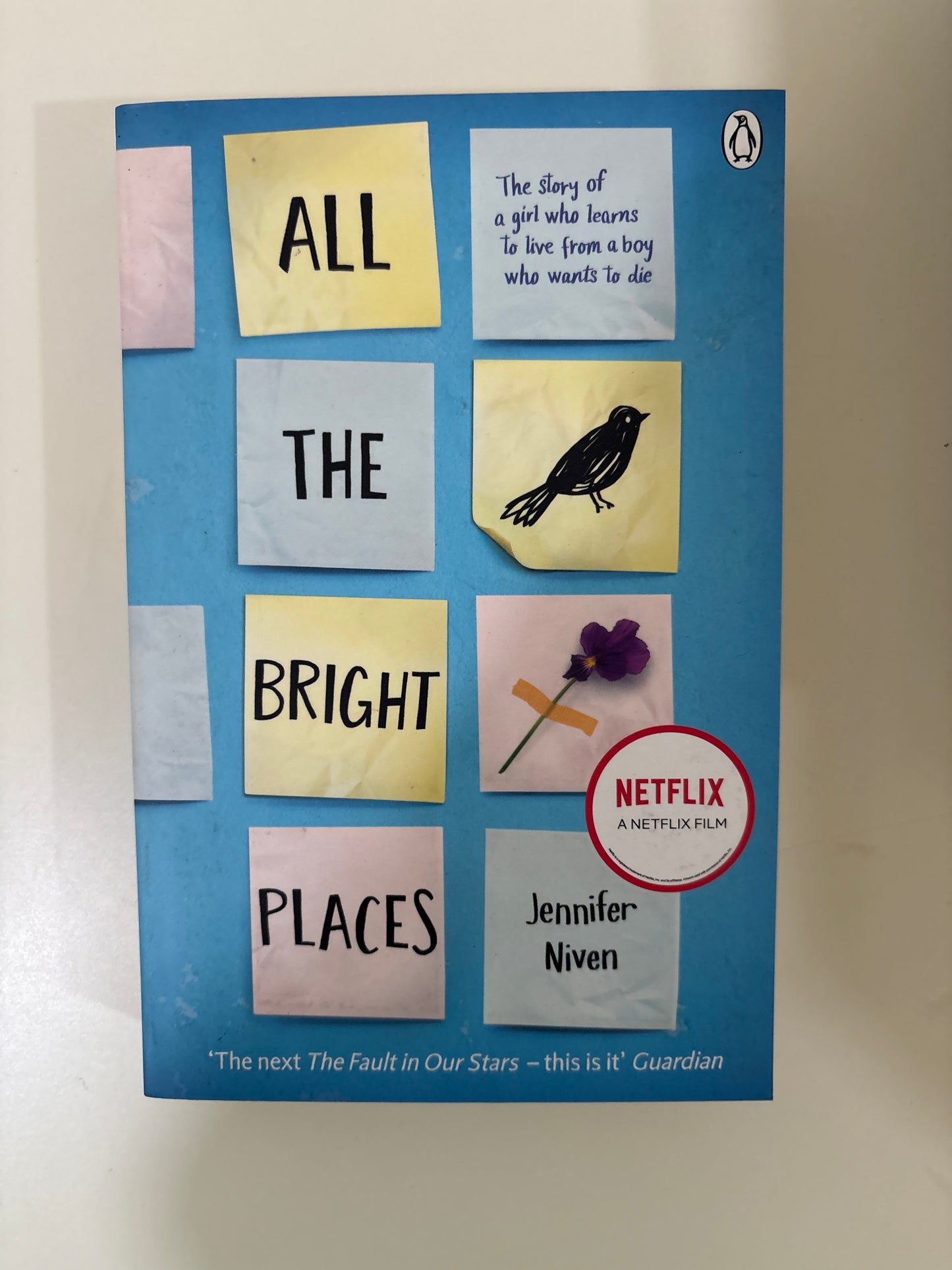 All the bright places by Jennifer Niven (Paperback)