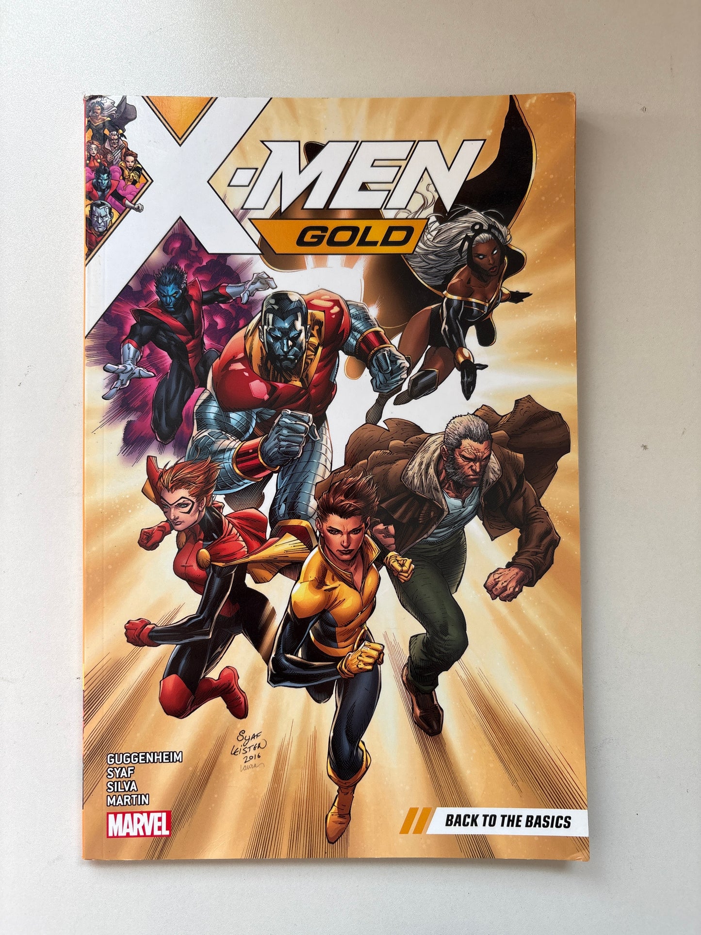X-men gold : back to basics (Paperback)