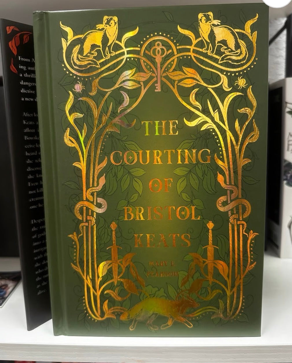 The Bookish Box: The Courting of Bristol Keats by Mary E Pearson (Hardcover)