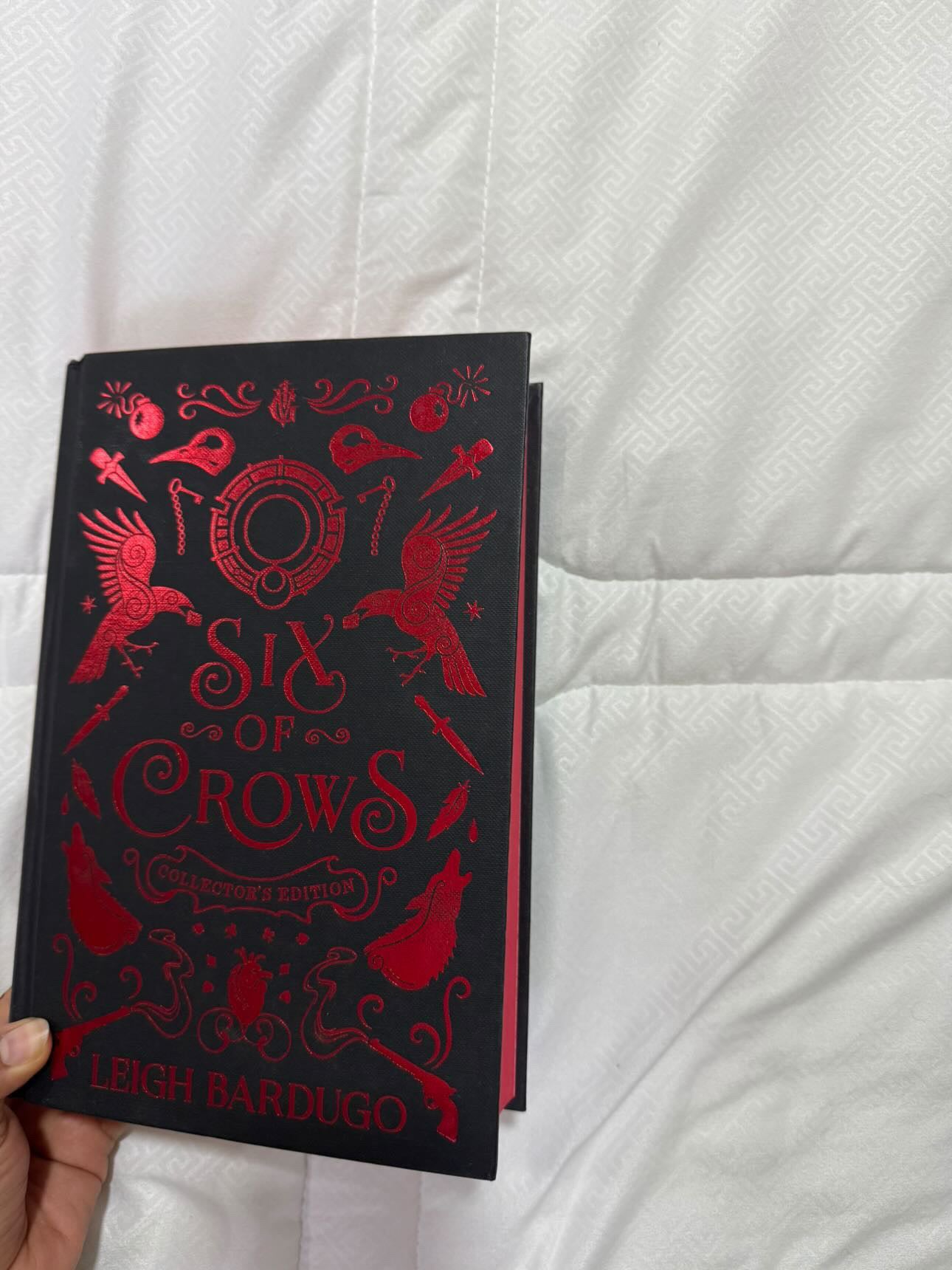 Collectors edition: Six of crows by Leigh Bardugo (Hardcover)