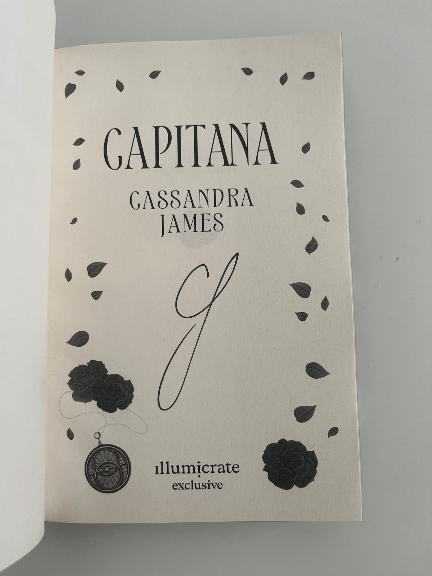 Illumicrate: Capitana by Cassandra James (Hardcover)