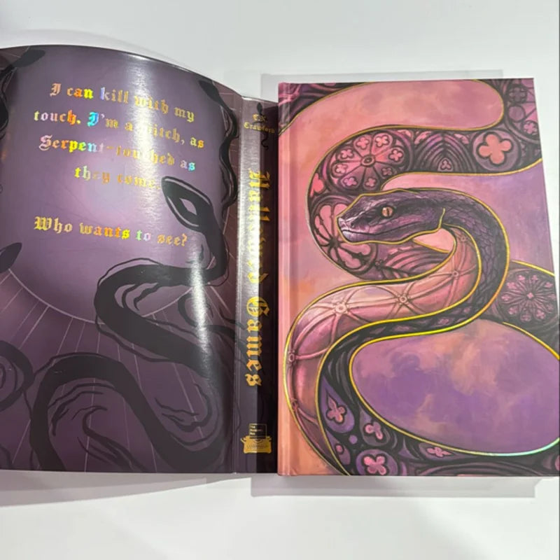 Bookish Box: Hallowed Games by C. N. Crawford (Hardcover)