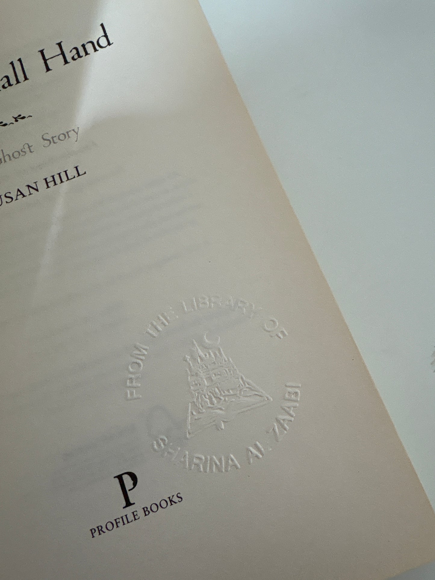 The Small Hand by Susan Hill (Paperback)