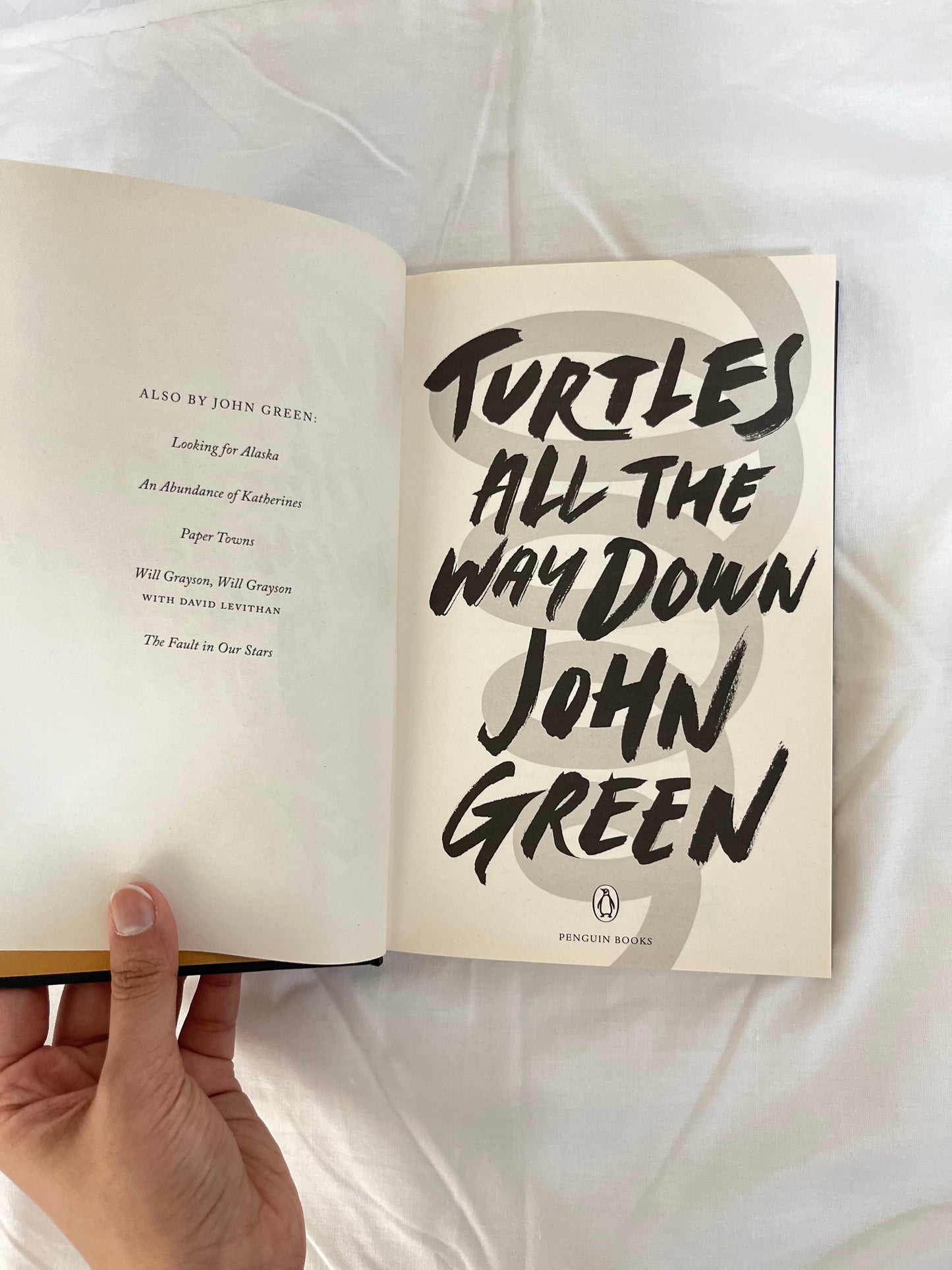 Turtles All The Way Down by John Green (Hardcover)