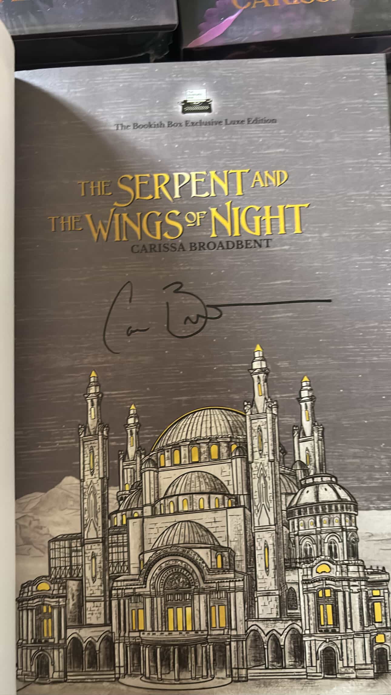 The bookish box : The Serpent and The Wings Of Night Trilogy (Hardcover)