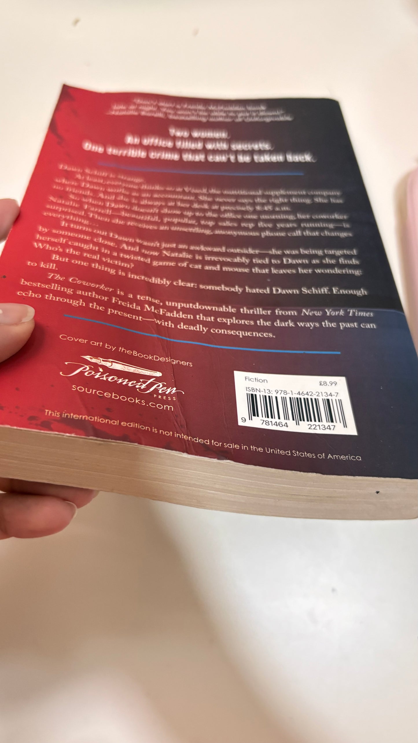 The coworker by Freida McFadden (Paperback)