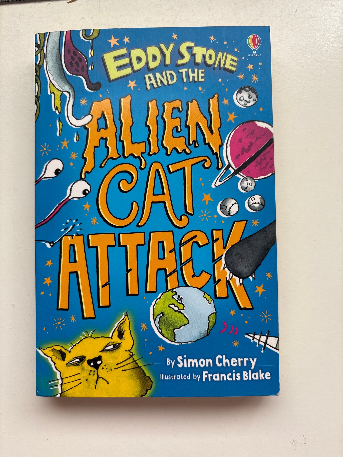 Eddy Stone and the Alien Cat Attack by Simon Cherry (Paperback)