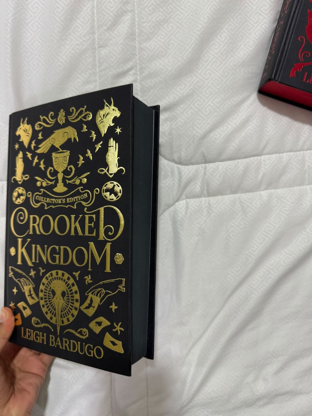 Collectors edition: Crooked Kingdom by Leigh Bardugo (Hardcover)