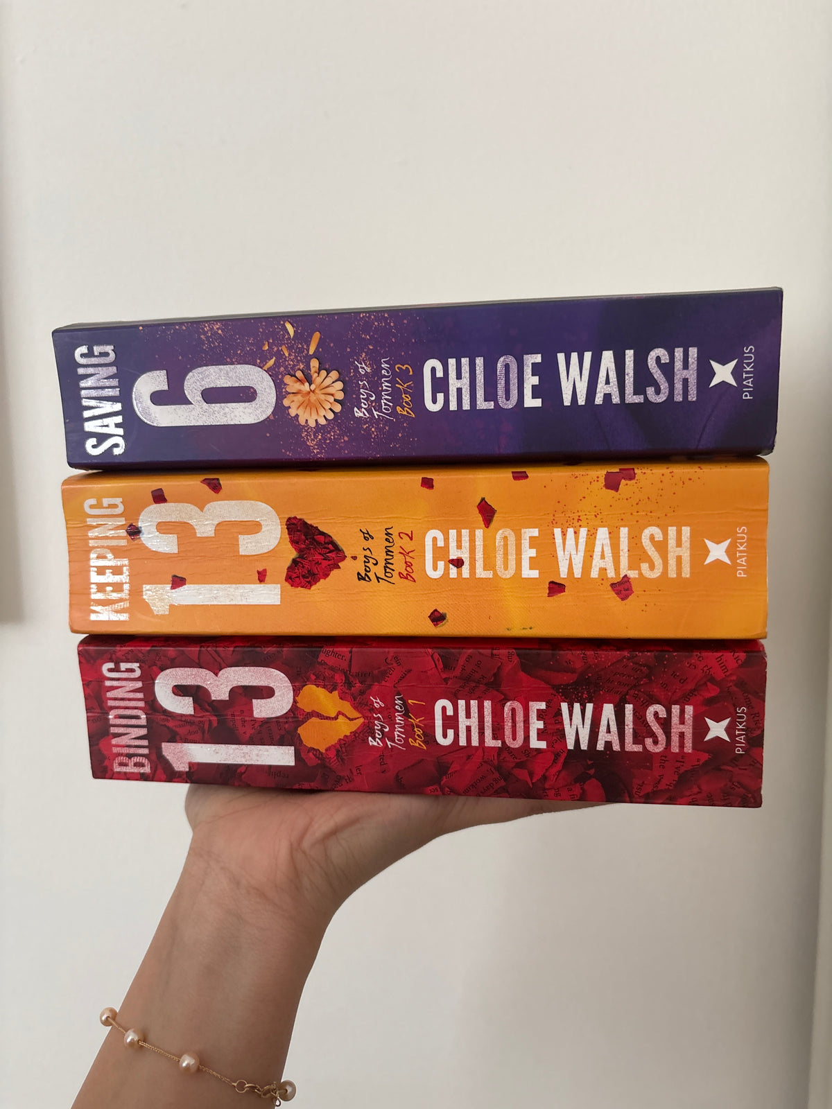 Boys of Tomen trilogy by Chloe Walsh (Paperback)