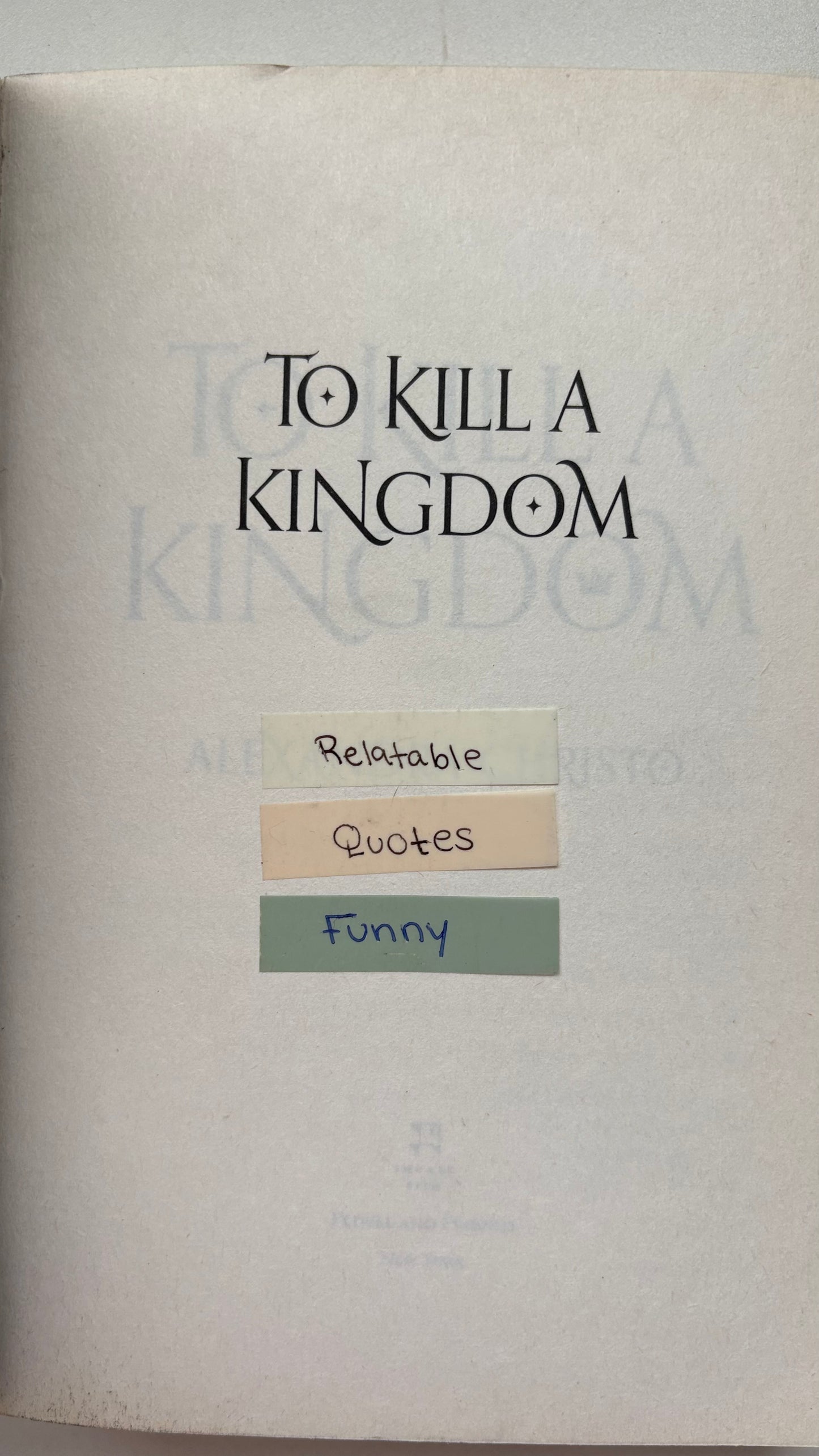 To kill a kingdom by Alexandra Christo (Paperback)
