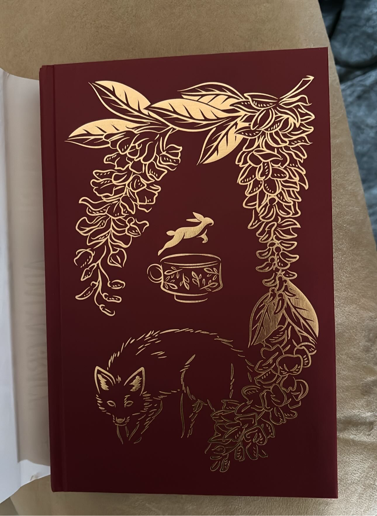 Wisteria by Adalyn Grace (signed + hidden foiled cover) hardback