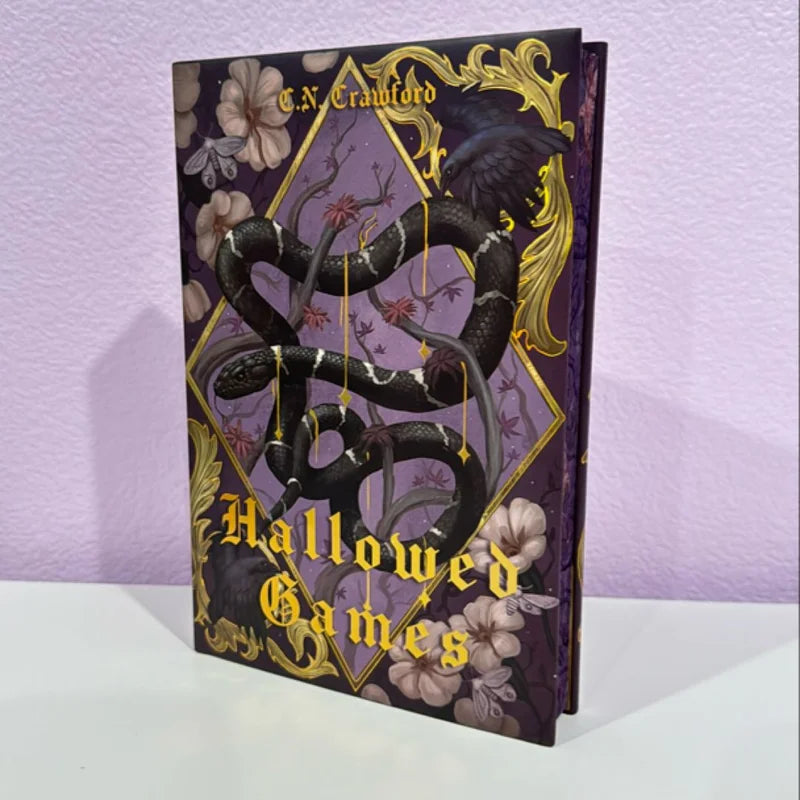 Bookish Box: Hallowed Games – Limited edition fantasy hardcover.