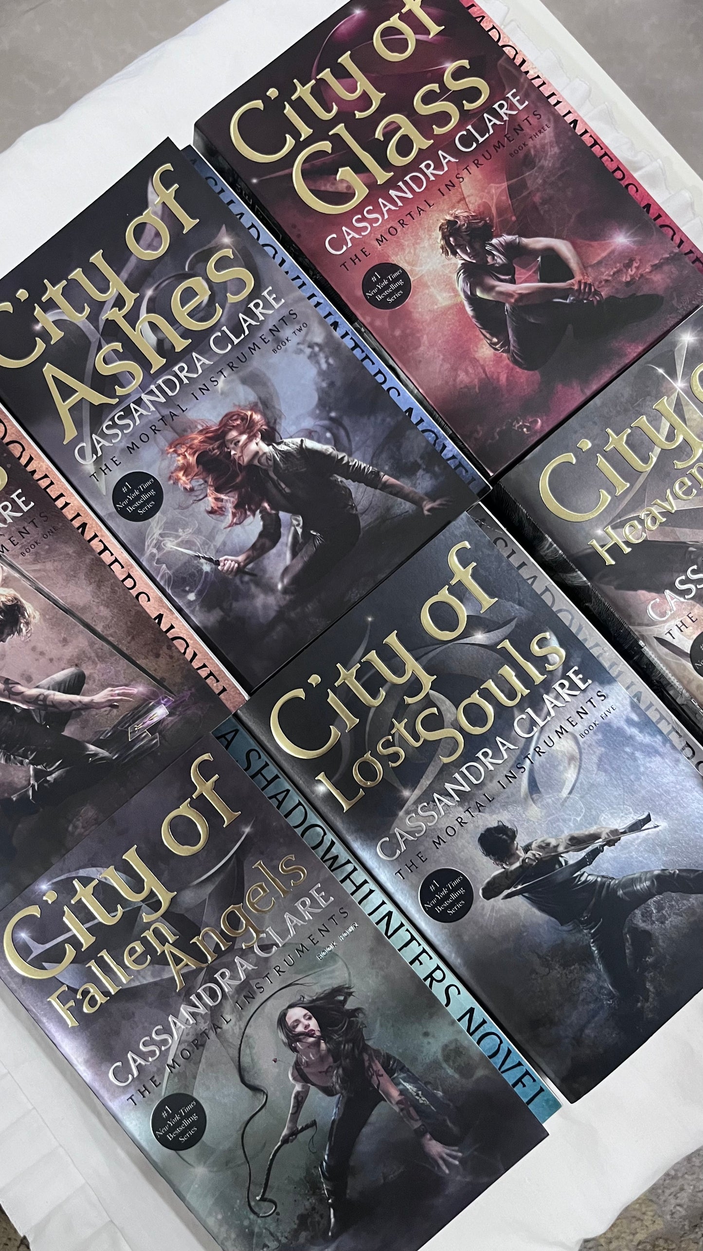 City of Bones Series by Cassandra Clare (2-6 Paperback)