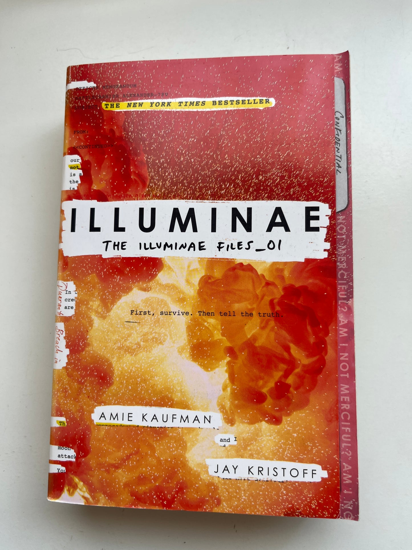 Illuminae by Kaufman & Kristoff (Paperback)