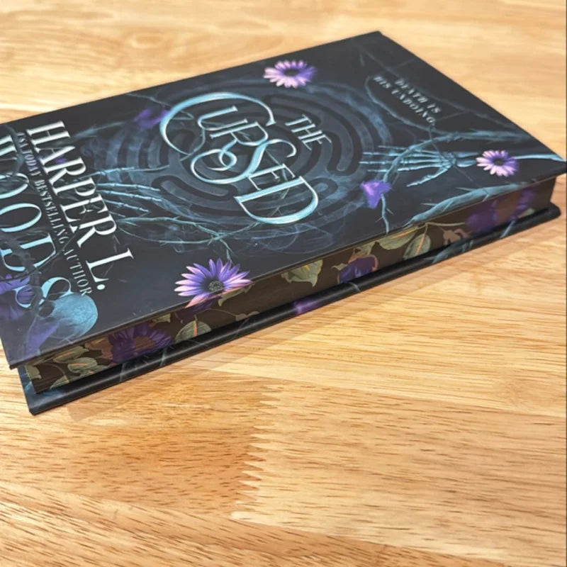 The Cursed By Harper L Woods + sprayed edges (hardback)