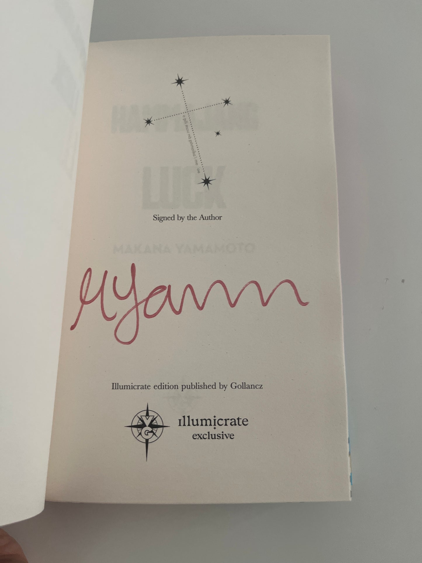 Illumicrate: Hammajang Luck by Makana Yamamoto (Hardcover)