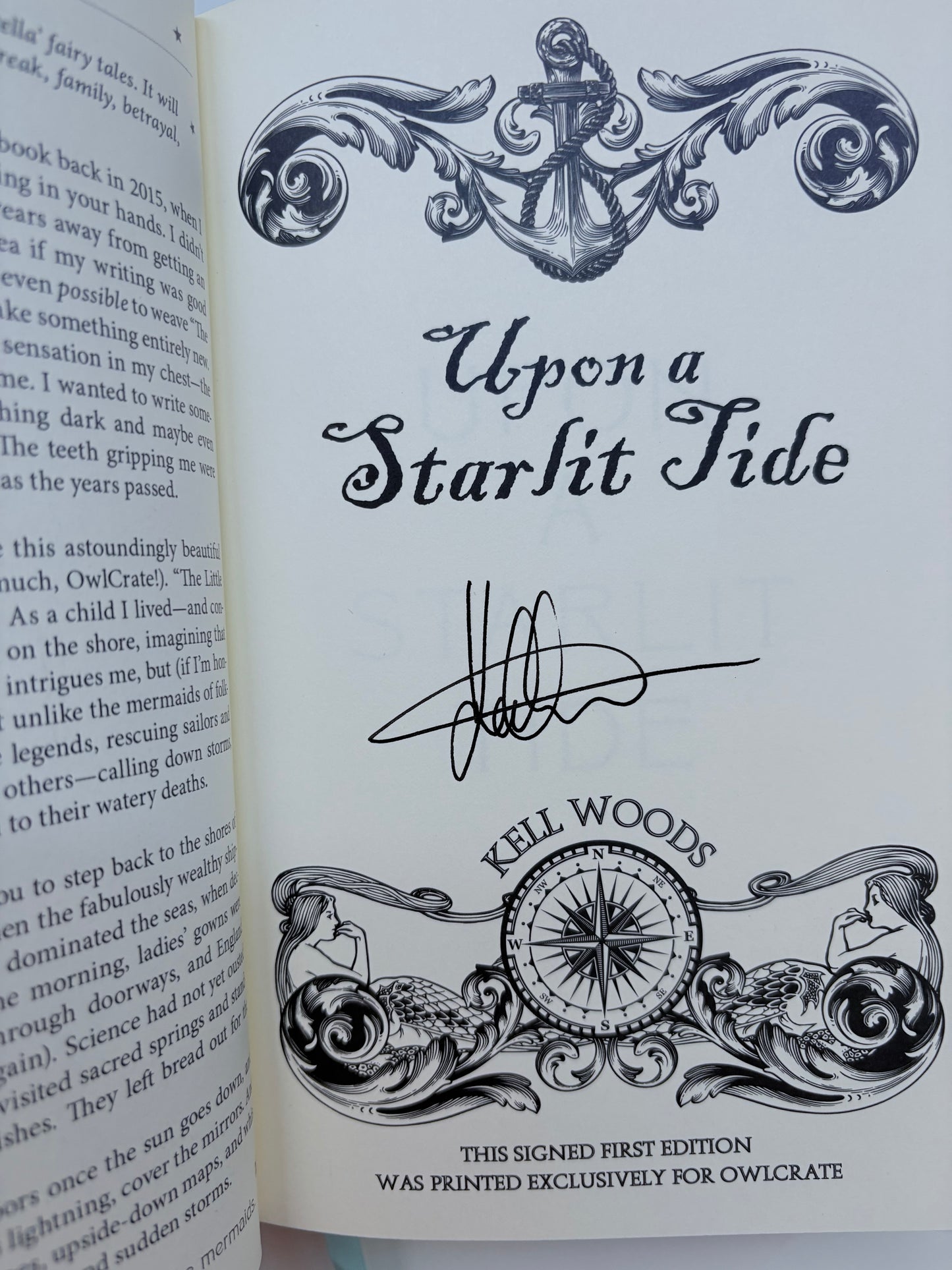 Owlcrate: Upon A Starlit Tide by Kell Woods (Hardcover)