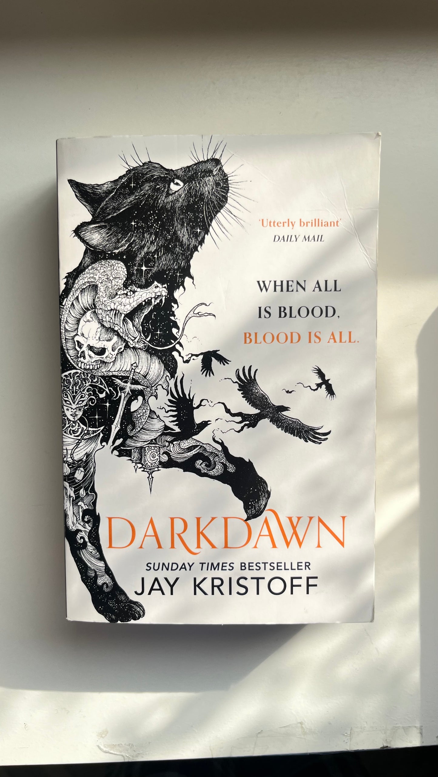 Darkdawn – The final book in Jay Kristoff’s Nevernight Chronicle.