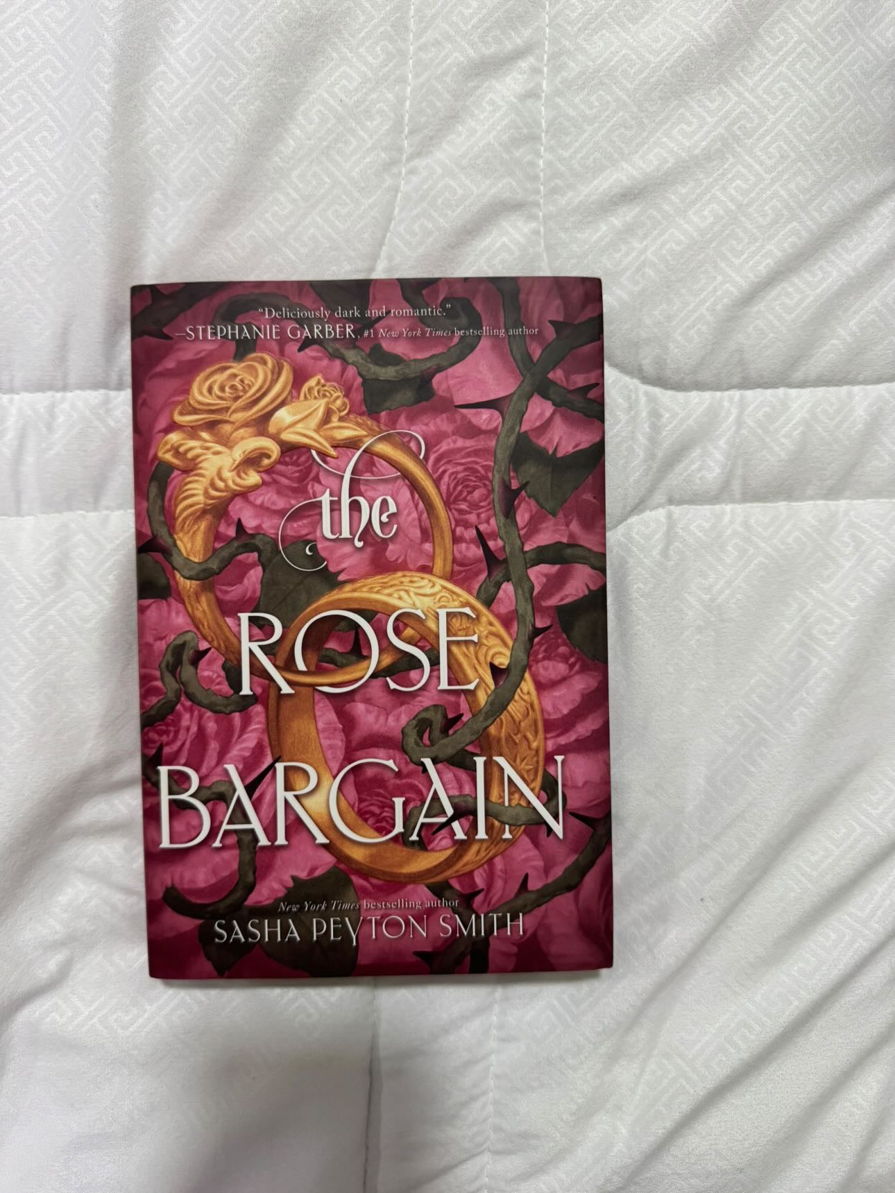 Litjoy crate: The Rose Bargain by Sasha Peyton Smith (Hardcover)