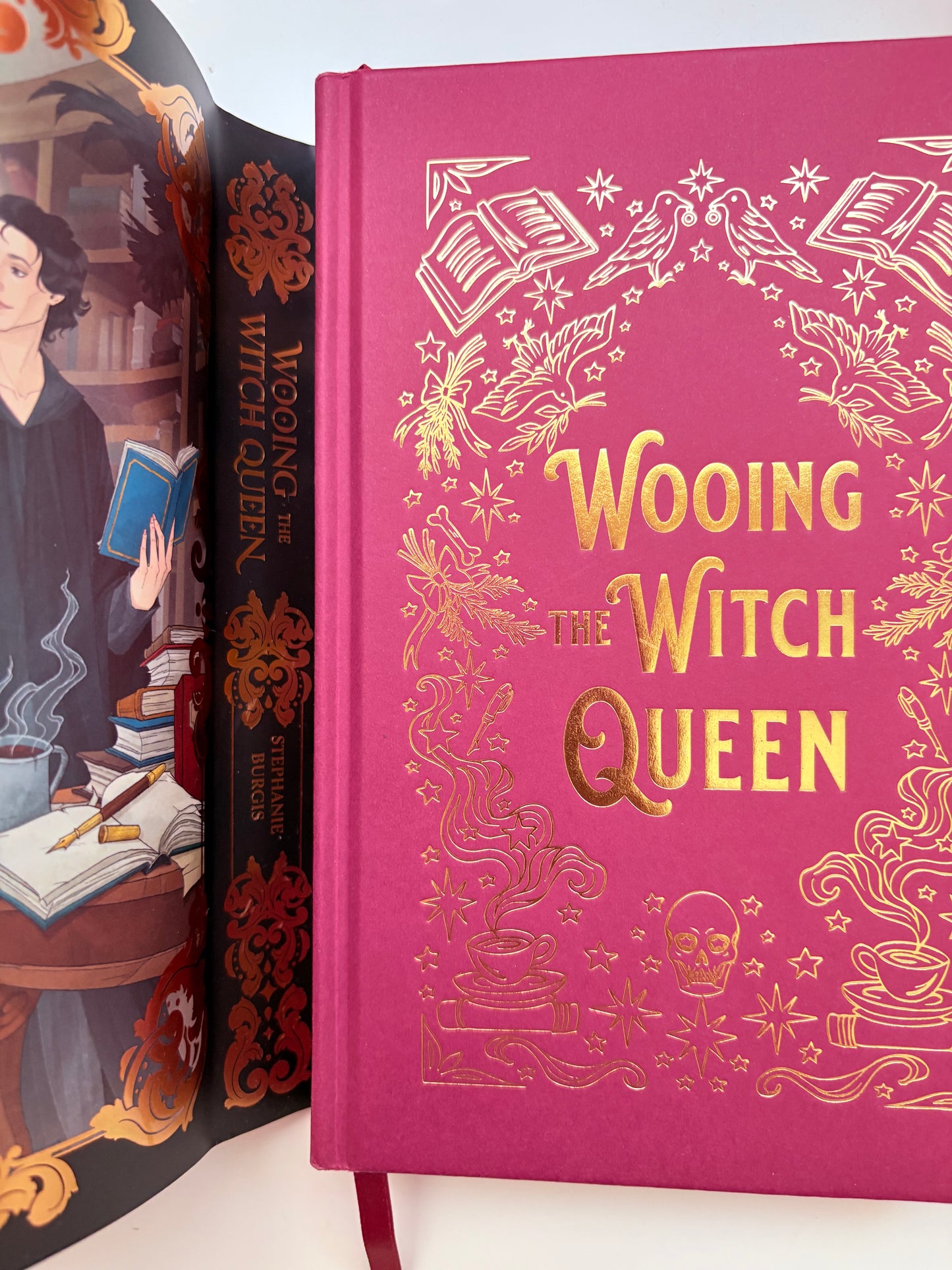 Owlcrate: Wooing the Witch Queen by Stephanie Burgis (Hardcover)