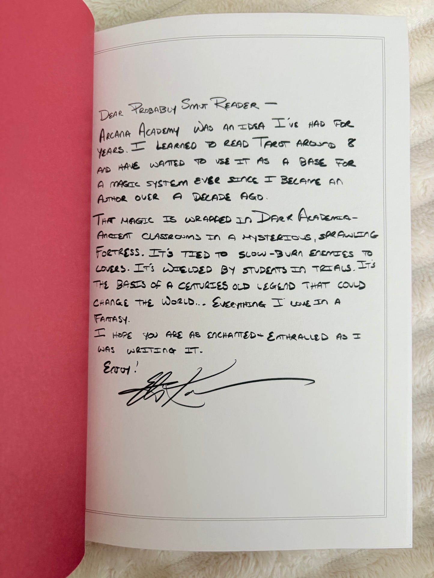 Probably Smut: Arcana Academy by Elsie Kova (Hardcover)