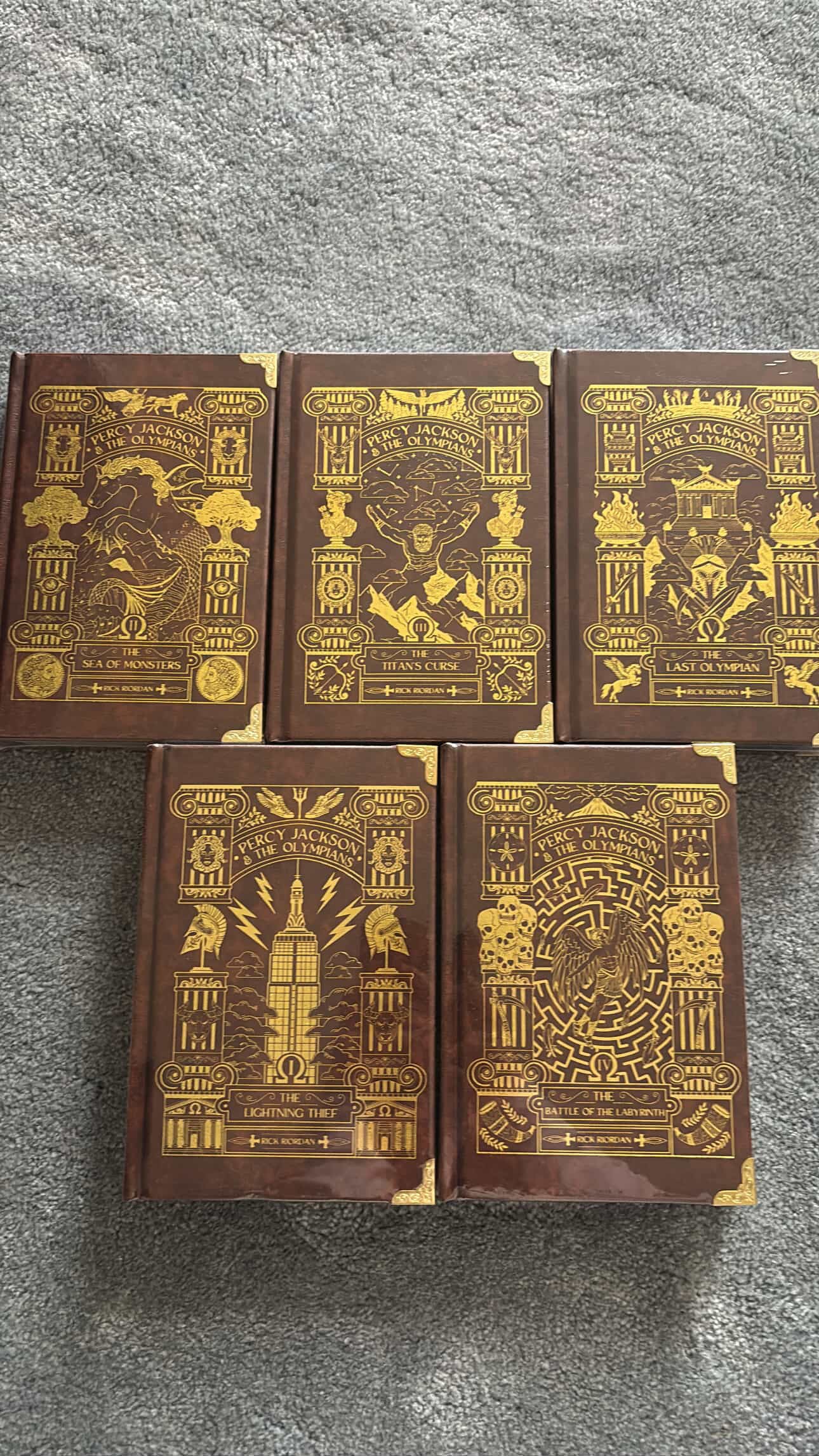 Bookish box: Percy Jackson and the Olympians set (Hardcover)