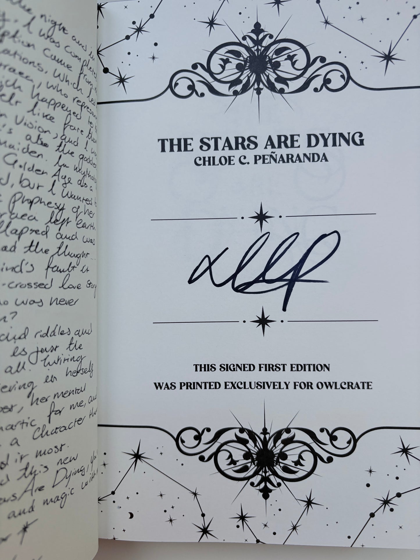 Owlcrate: The Stars Are Dying By Chloe C. Penaranda (Hardcover)