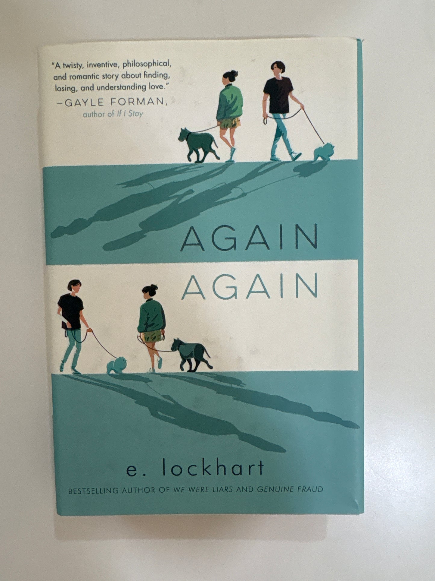 Again again by E. Lockhart (Hardcover)