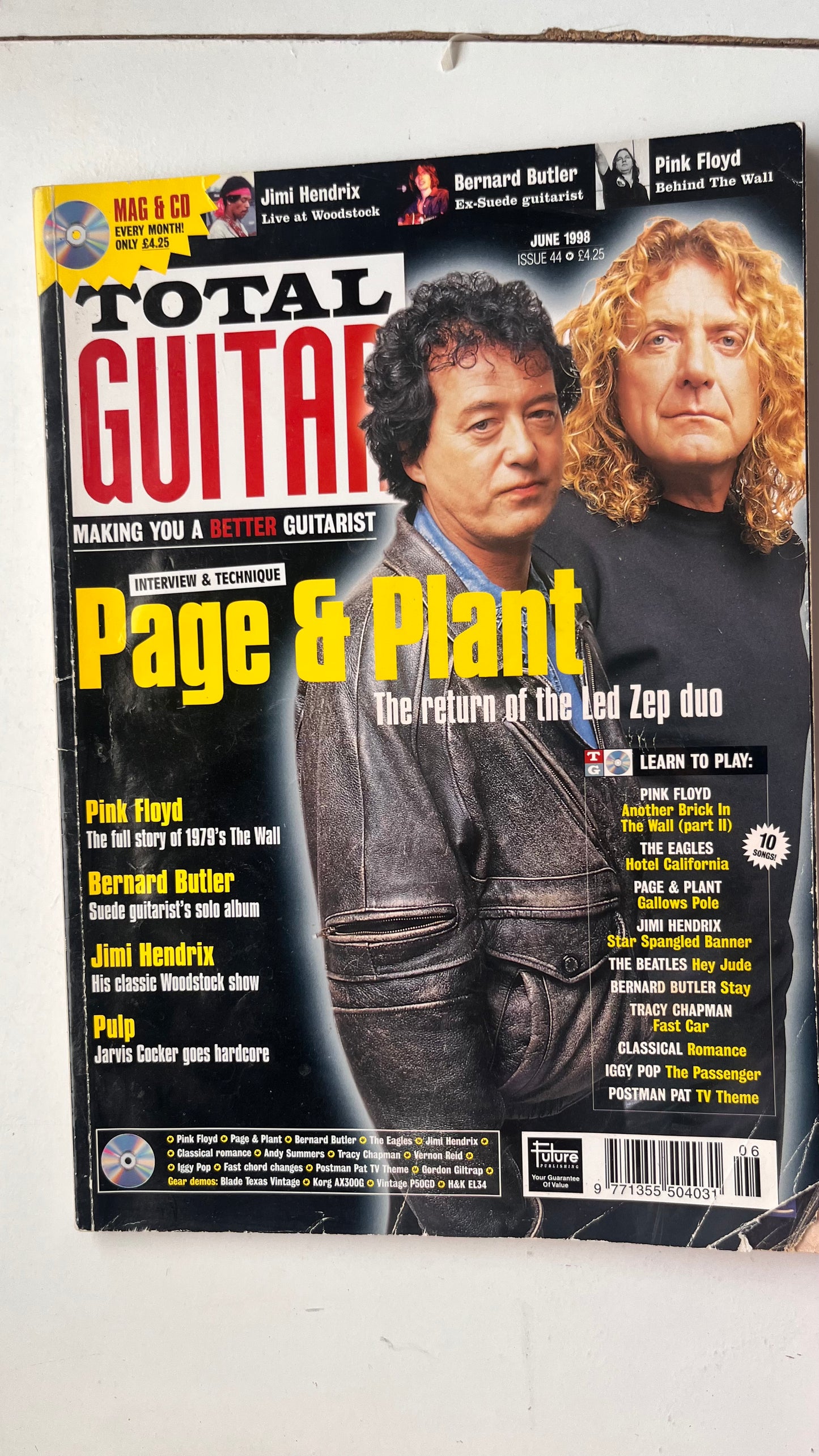 Total Guitar: Page and Plant (Paperback)