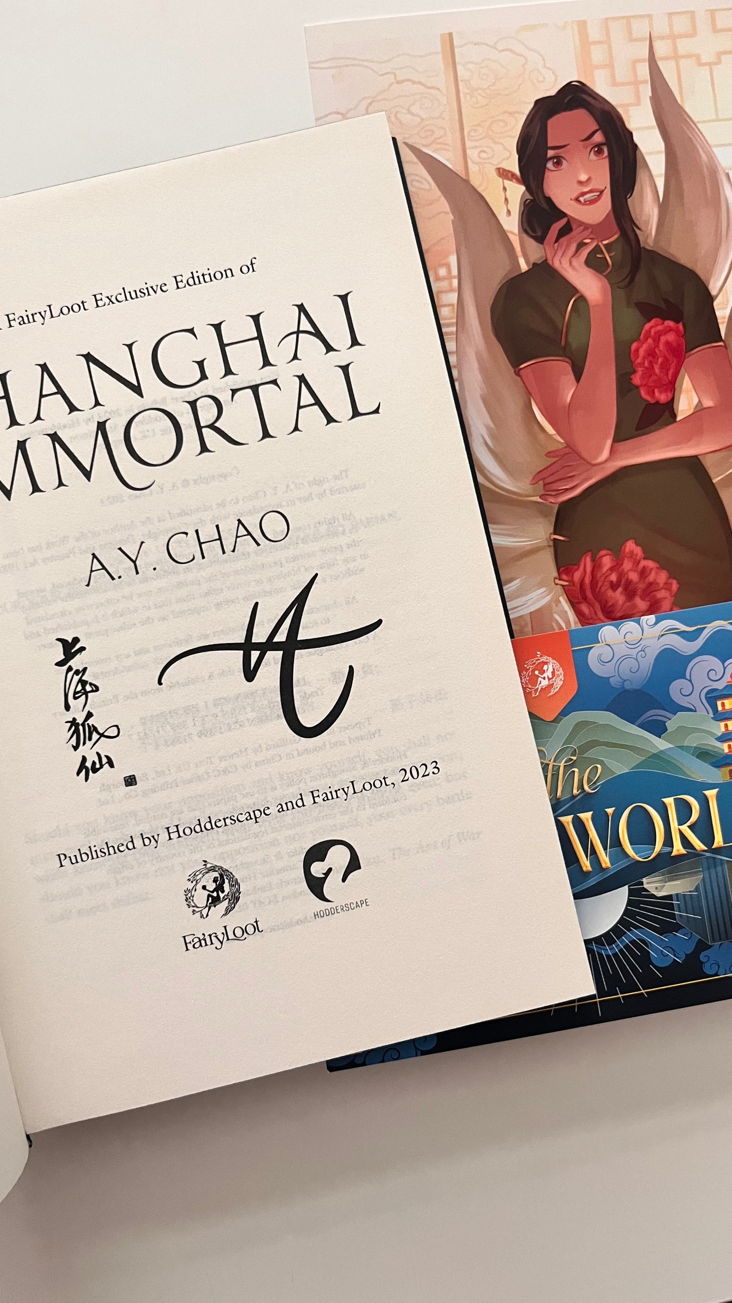 Fairyloot: Shanghai Immortal By Ay. Chao (Hardcover)
