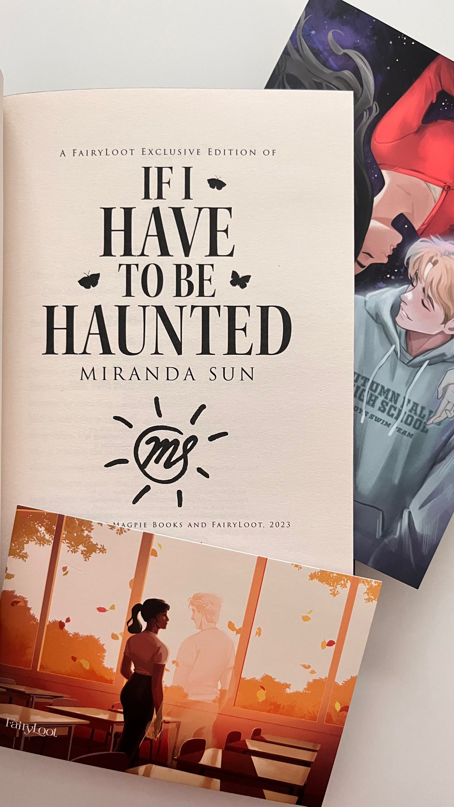 Fairyloot: If I Have To Be Haunted By Miranda Sun (Hardcover)