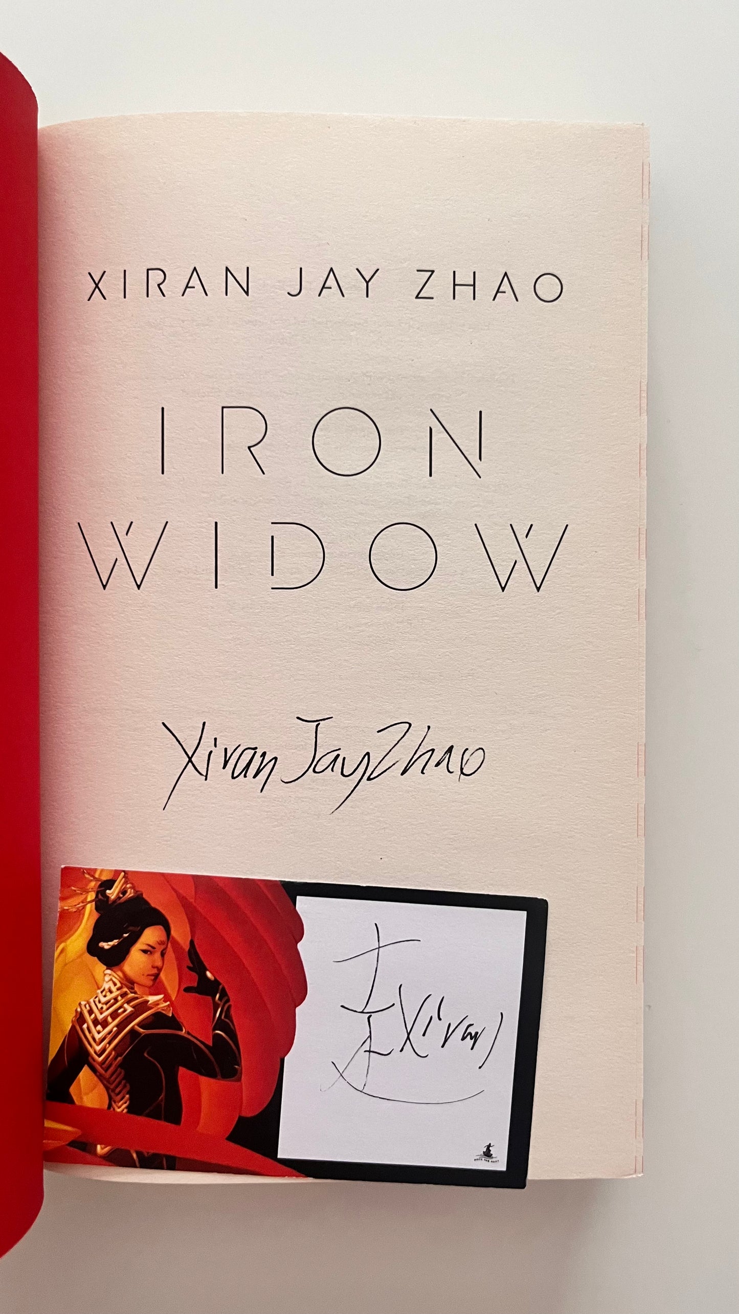 Illumicrate: Iron widow By Xiran Jay Zhao (Hardcover)