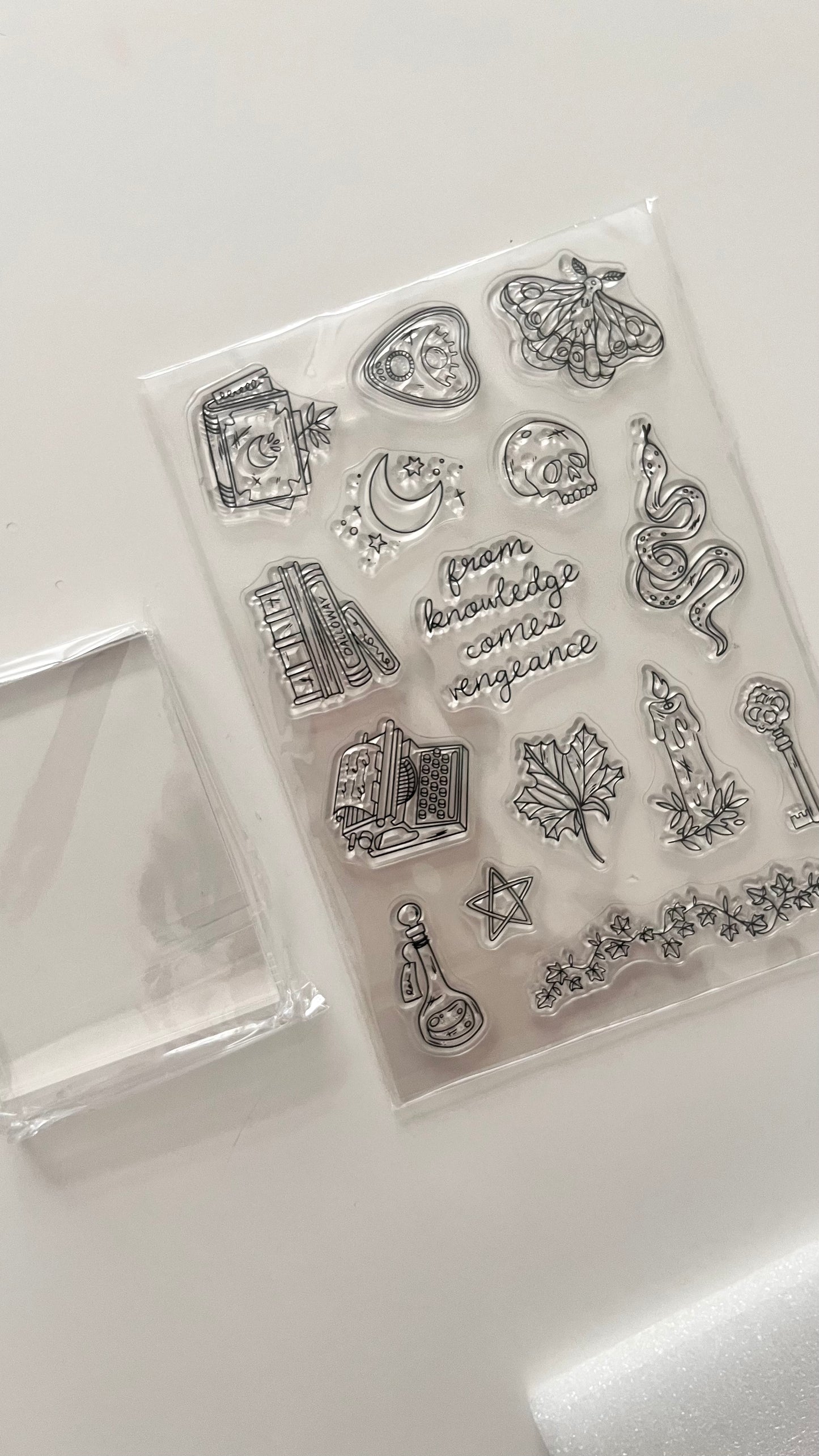 A Lesson In Vengeance Stamp Set