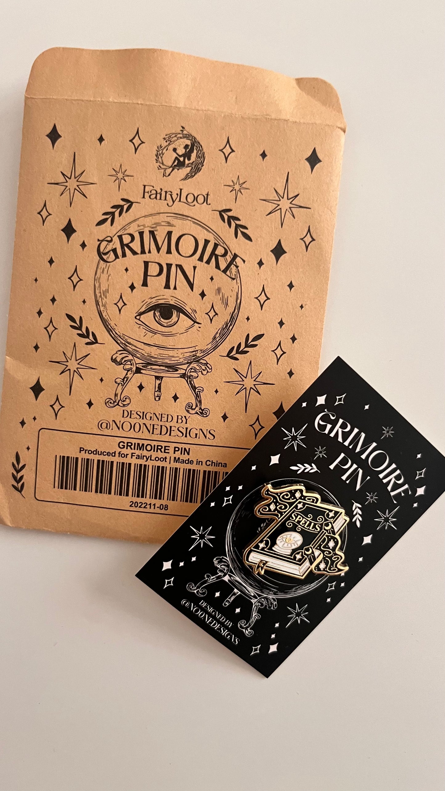 Grimore Pin