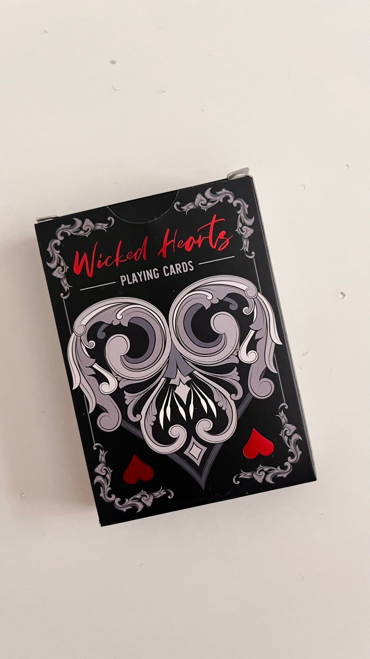 Wicked Hearts Playing Cards