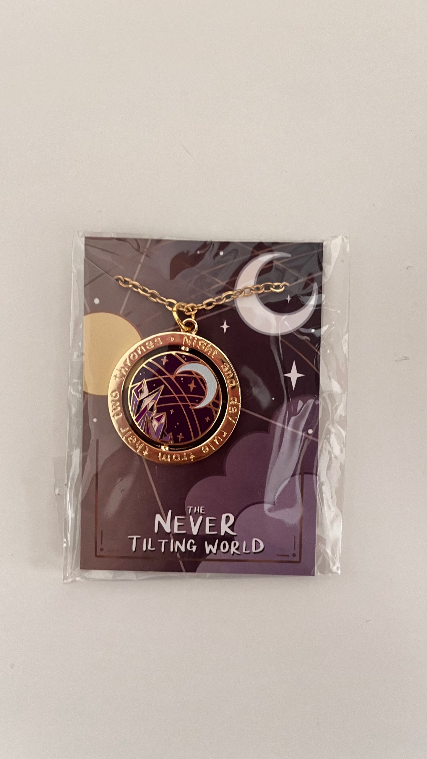 The Never Tilting World Pendant