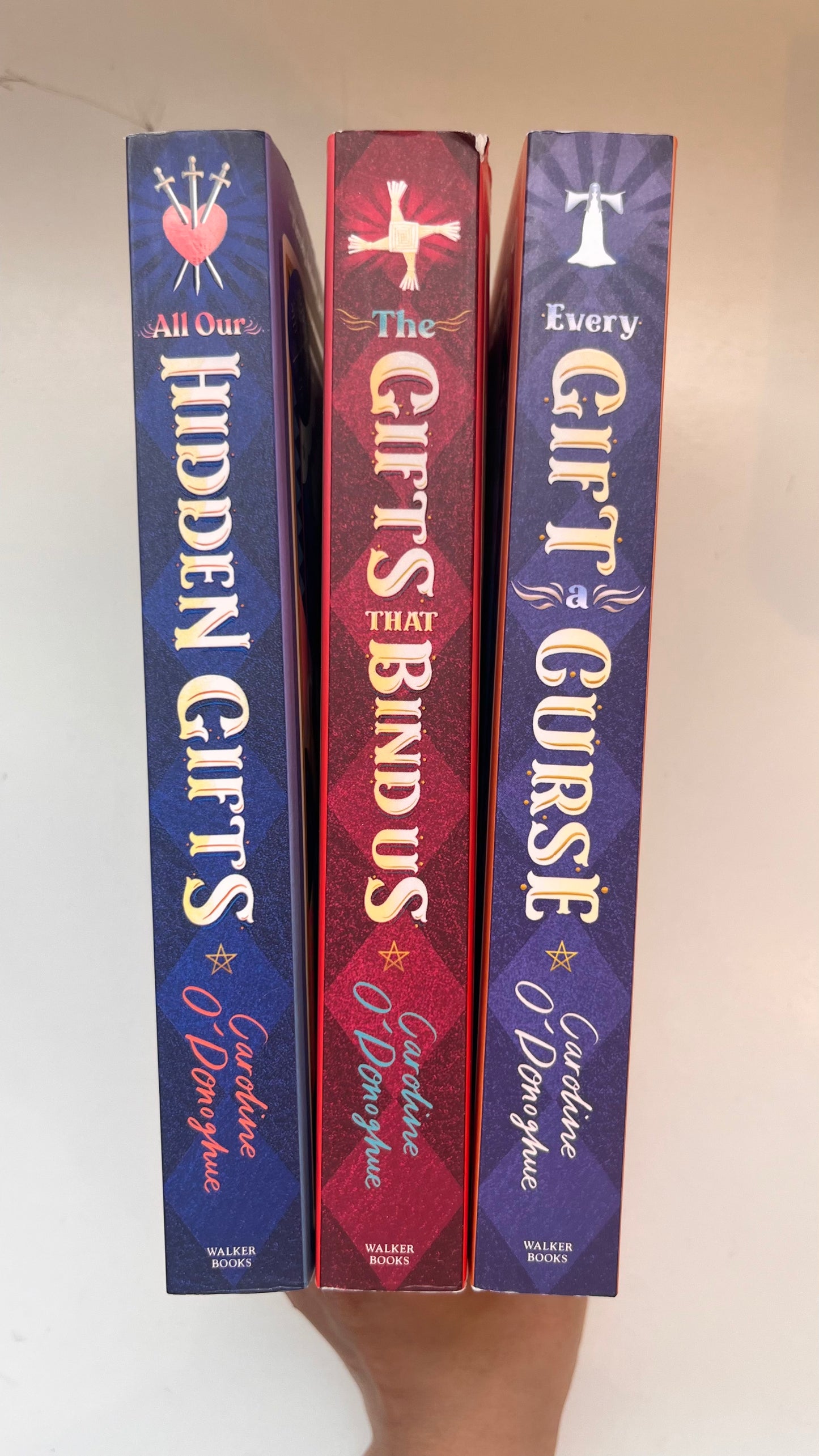 All our Hidden Gifts Trilogy By Caroline O'Donoghue