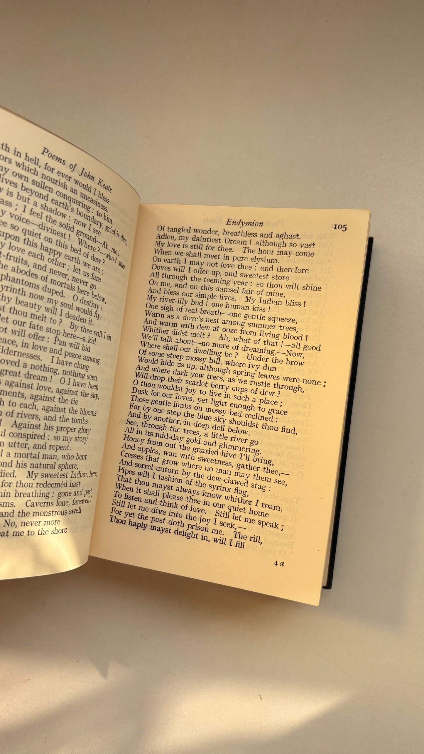 Poems of John Keats By Nelson (Clothbound)