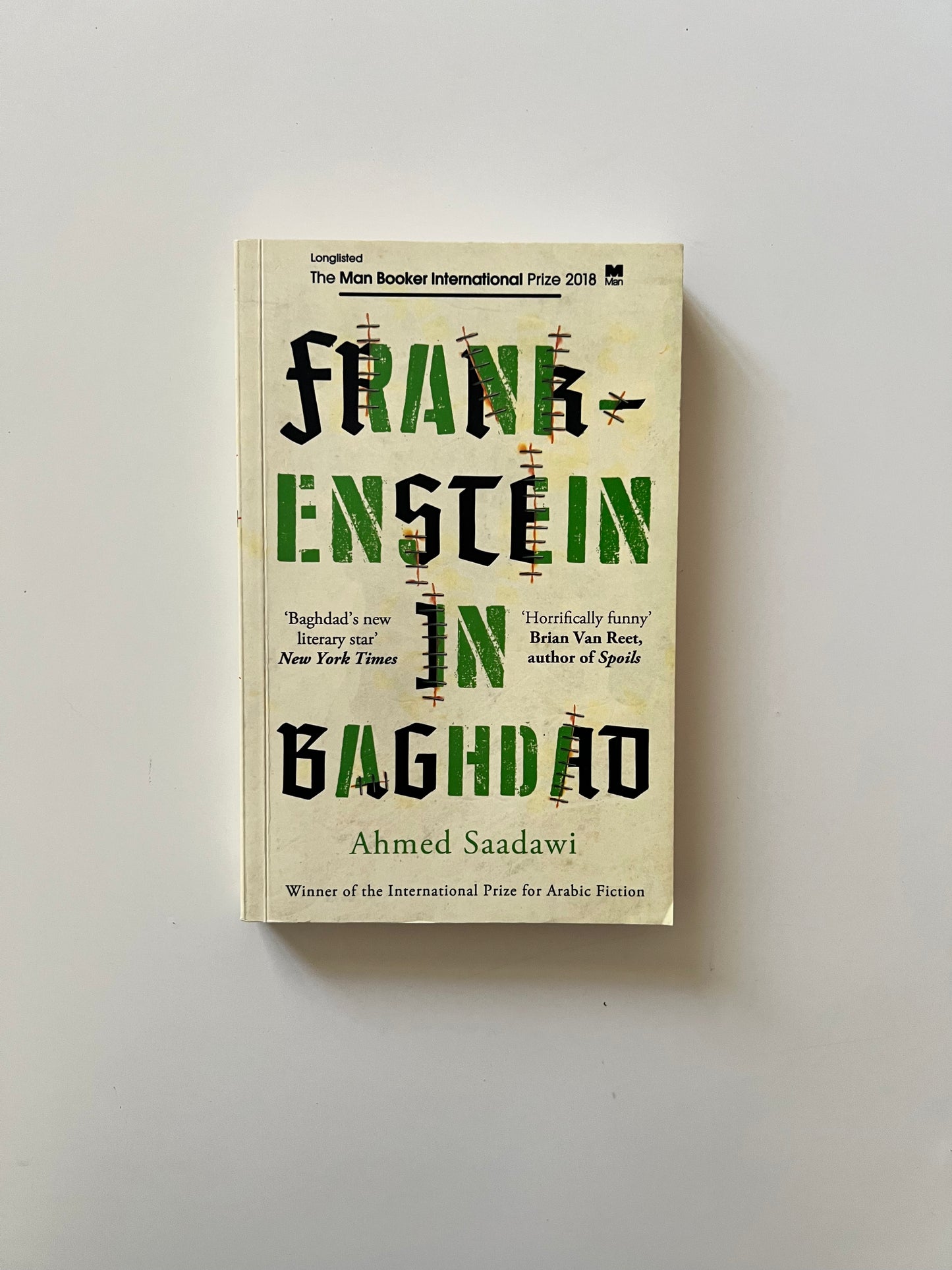 Frank Enstein in Baghdad by Ahmed Saadawi (Paperback)