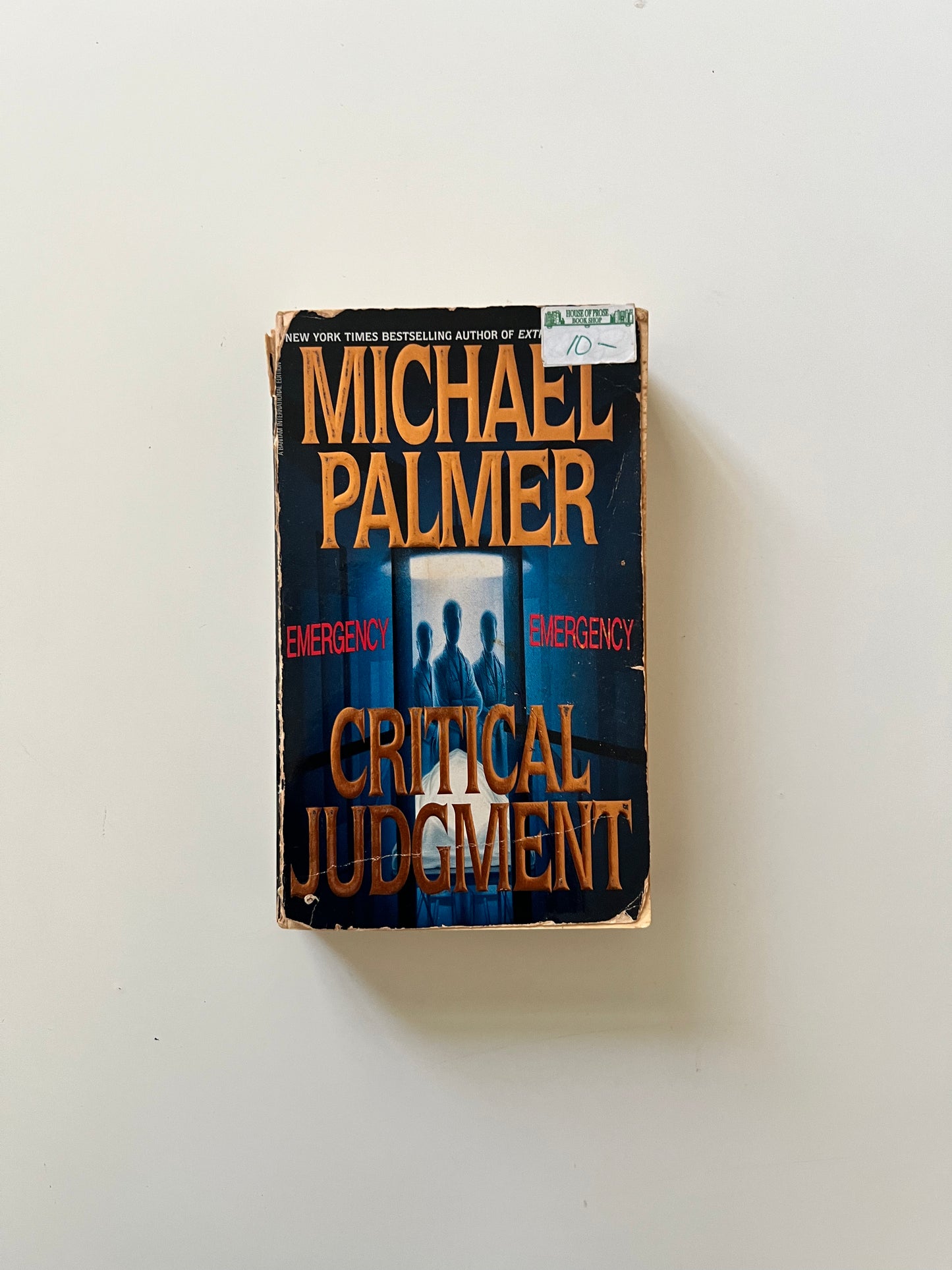 Critcal Judgment By Michael Palmer (Paperback)