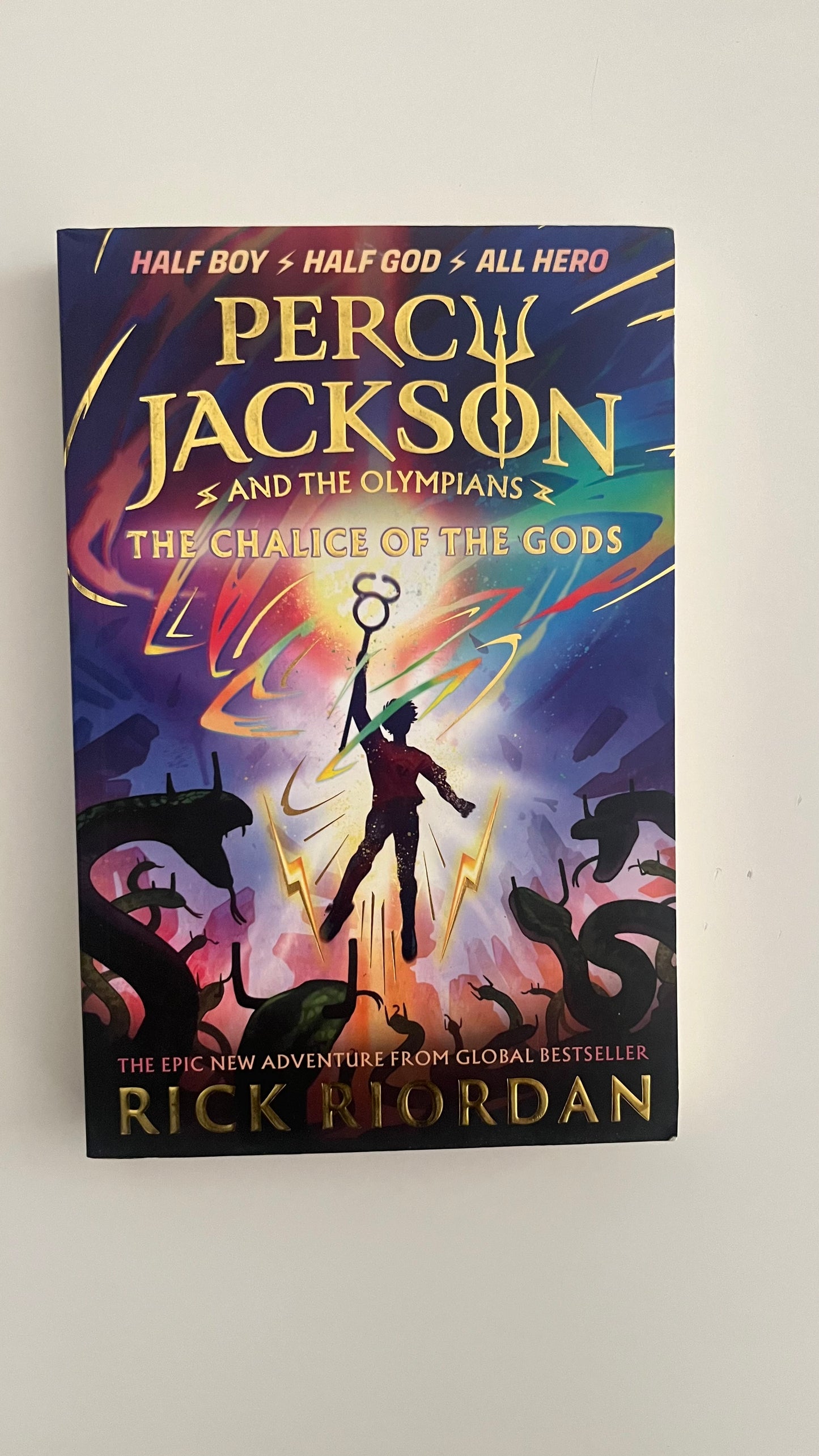 The Chalice of the Gods by Rick Riordan paperback edition