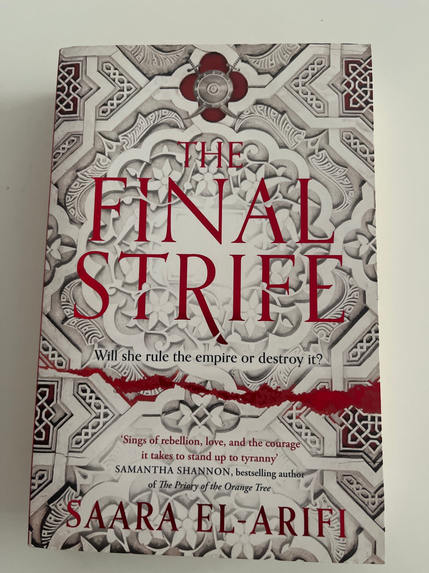 Paperback of The Final Strife by Saara El-Arifi available at Preloved Books UAE