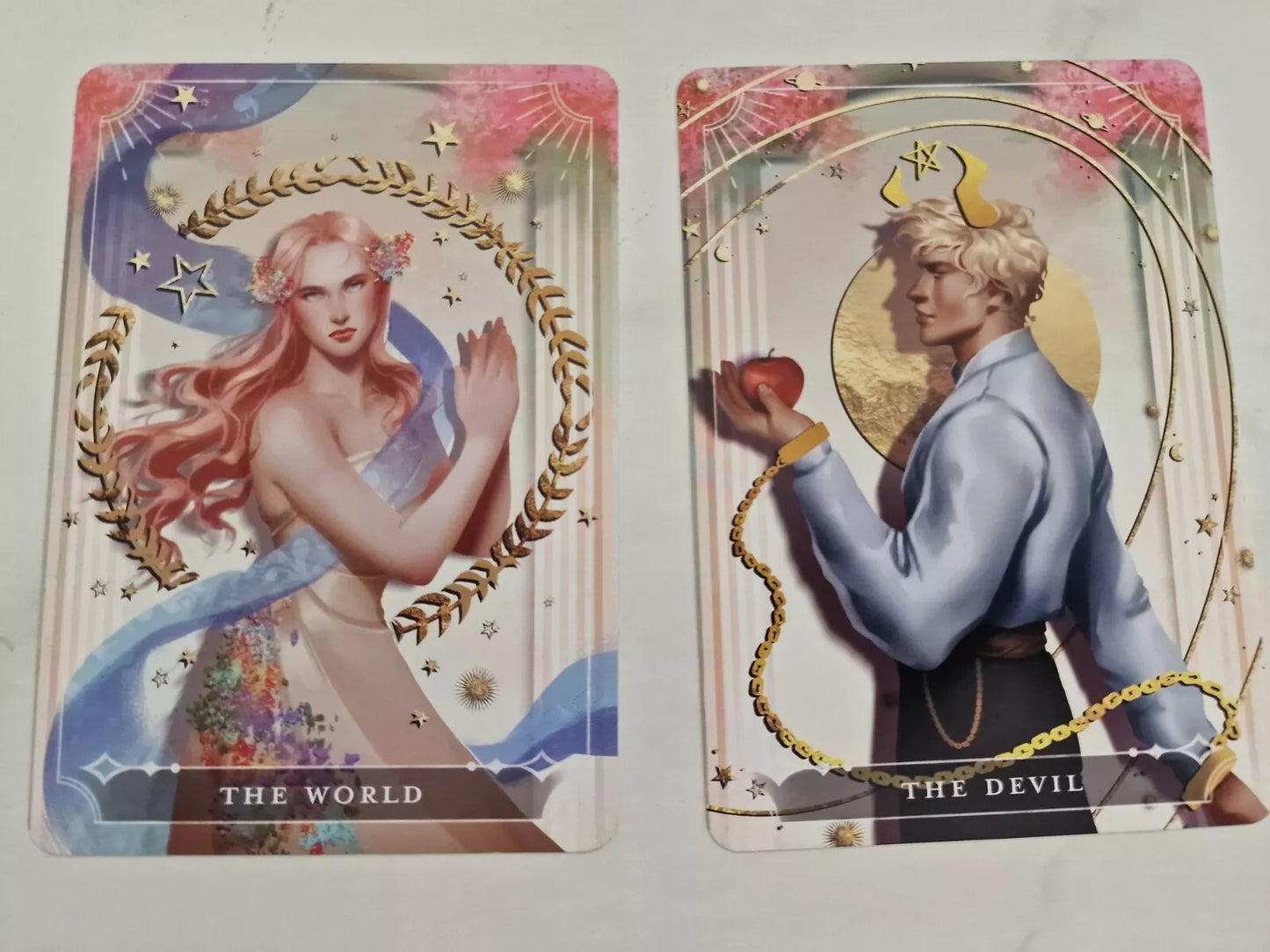 Once Upon A Broken Heart Tarot Cards (Jacks And Evangeline)