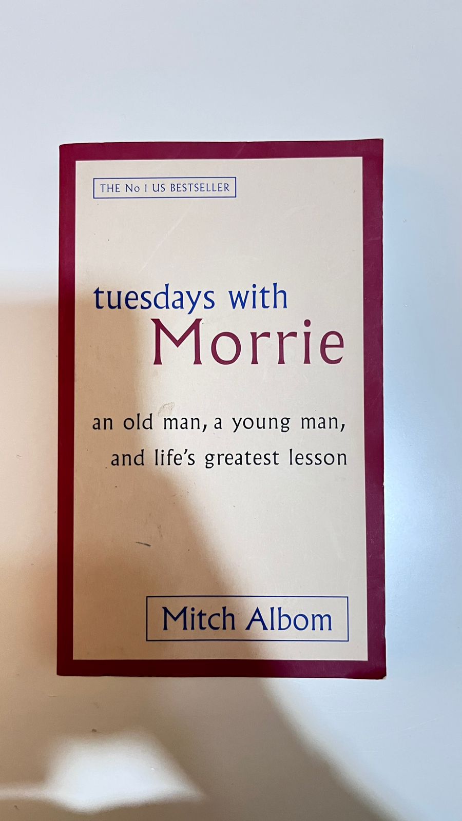 Tuesdays With Morrie by Mitch Albom (Paperback)