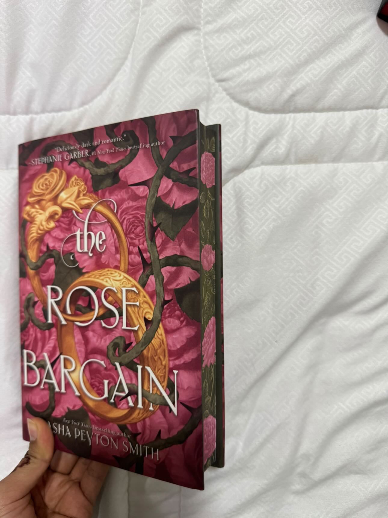 Litjoy crate: The Rose Bargain by Sasha Peyton Smith (Hardcover)