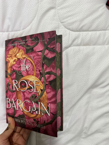 Litjoy crate: The Rose Bargain by Sasha Peyton Smith (Hardcover)