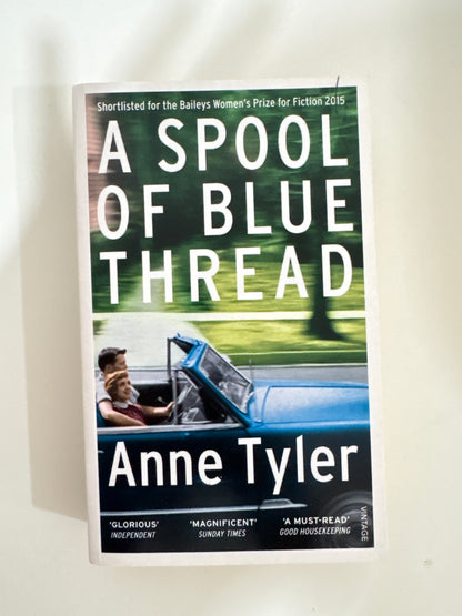A Spool Of Blue Threads by Anne Tyler (Paperback)